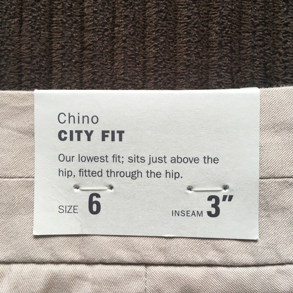 J Crew khaki chino short SIZE 6 - Picture 3 of 5